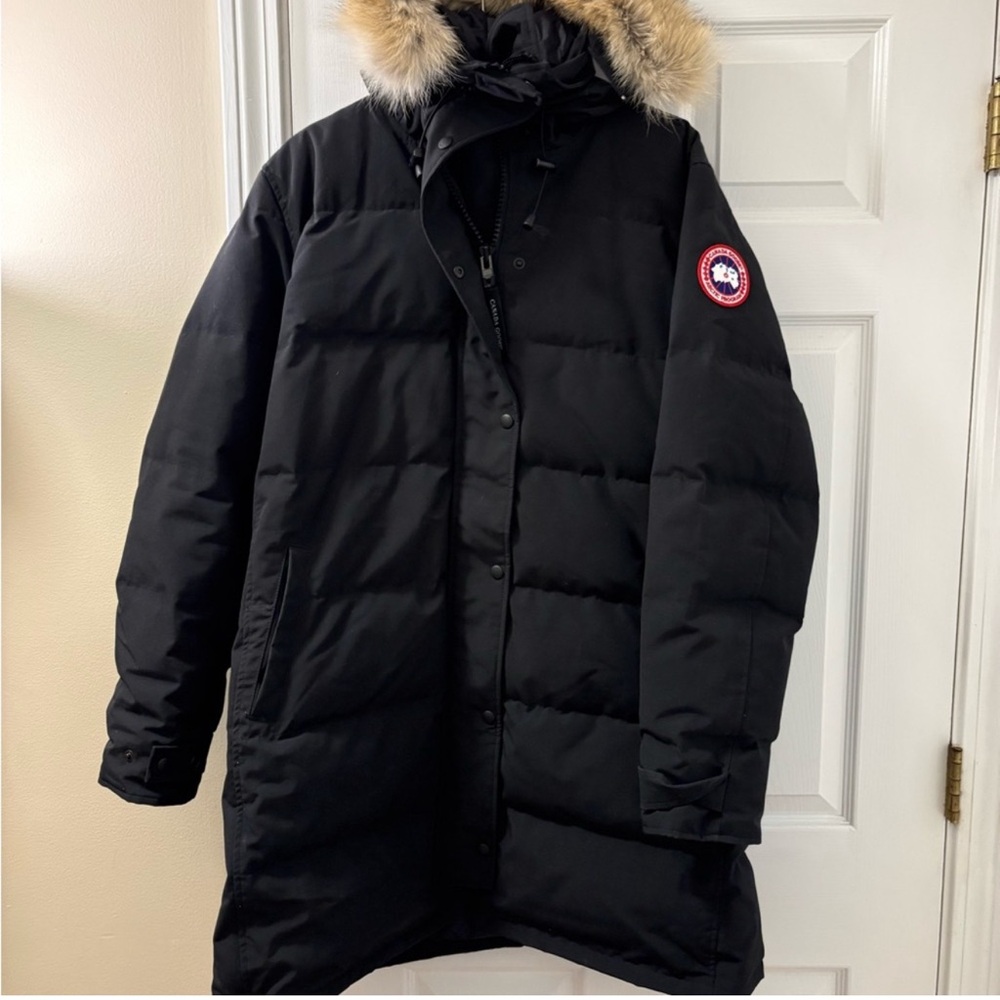 Canada Goose Shelburne Heritage Parka with Tan Fur Trim XXL -Retired - Picture 4 of 14